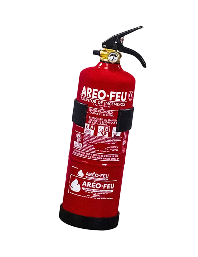 EXTINTOR 2 KG DE POLVO ABC - Areo Feu